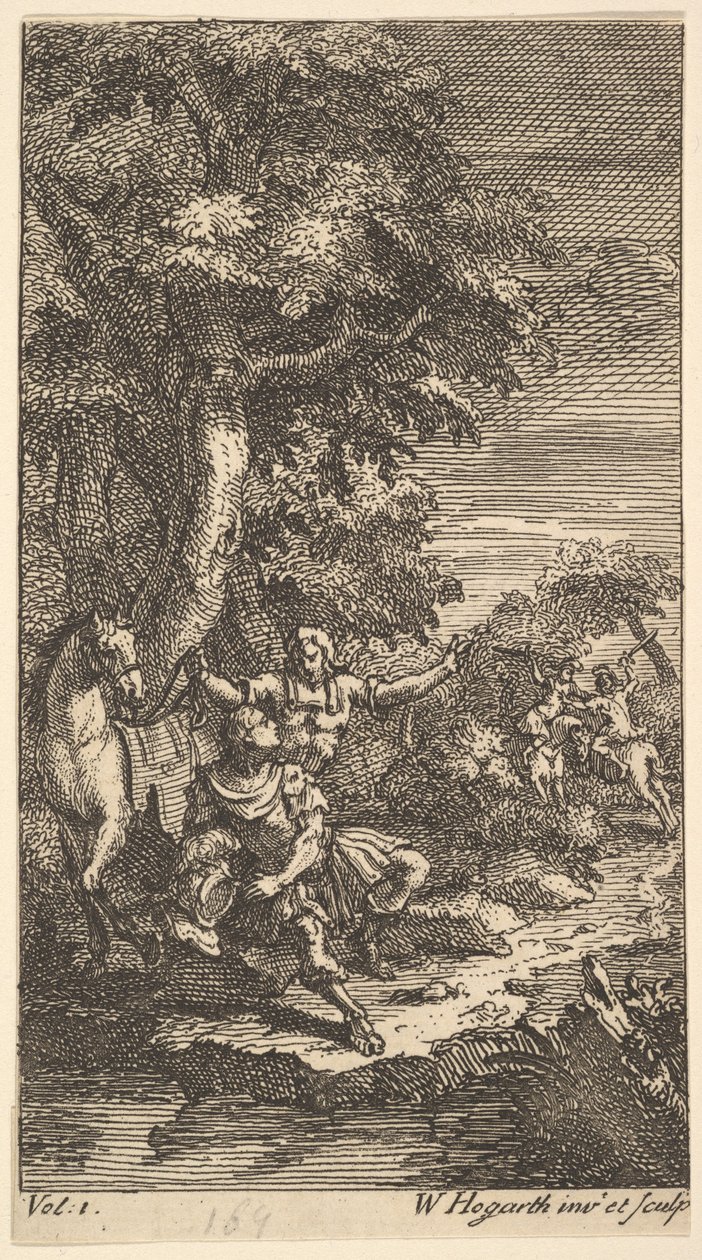 Cassandra, Frontispiece, 4. évf. 1, 1725. alkotó: William Hogarth
