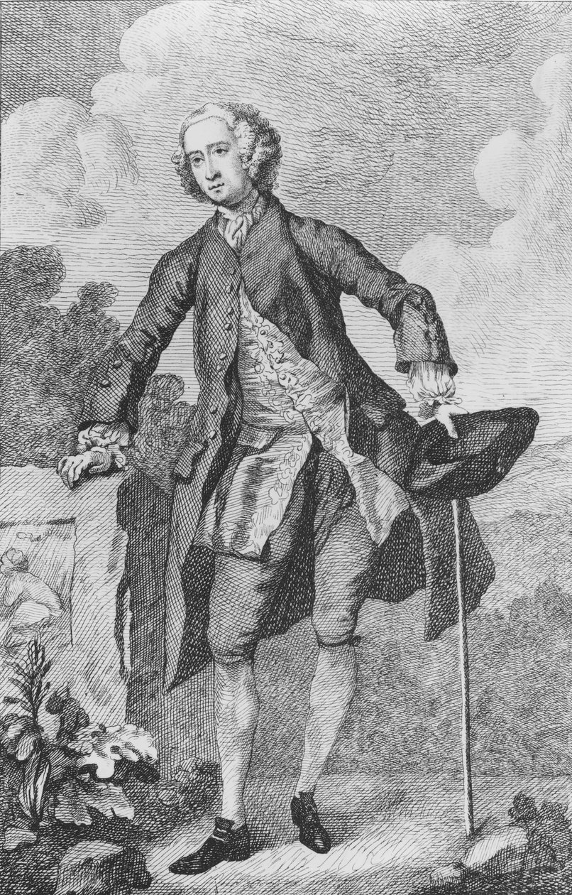 Gustavus Hamilton alkotó: William Hogarth