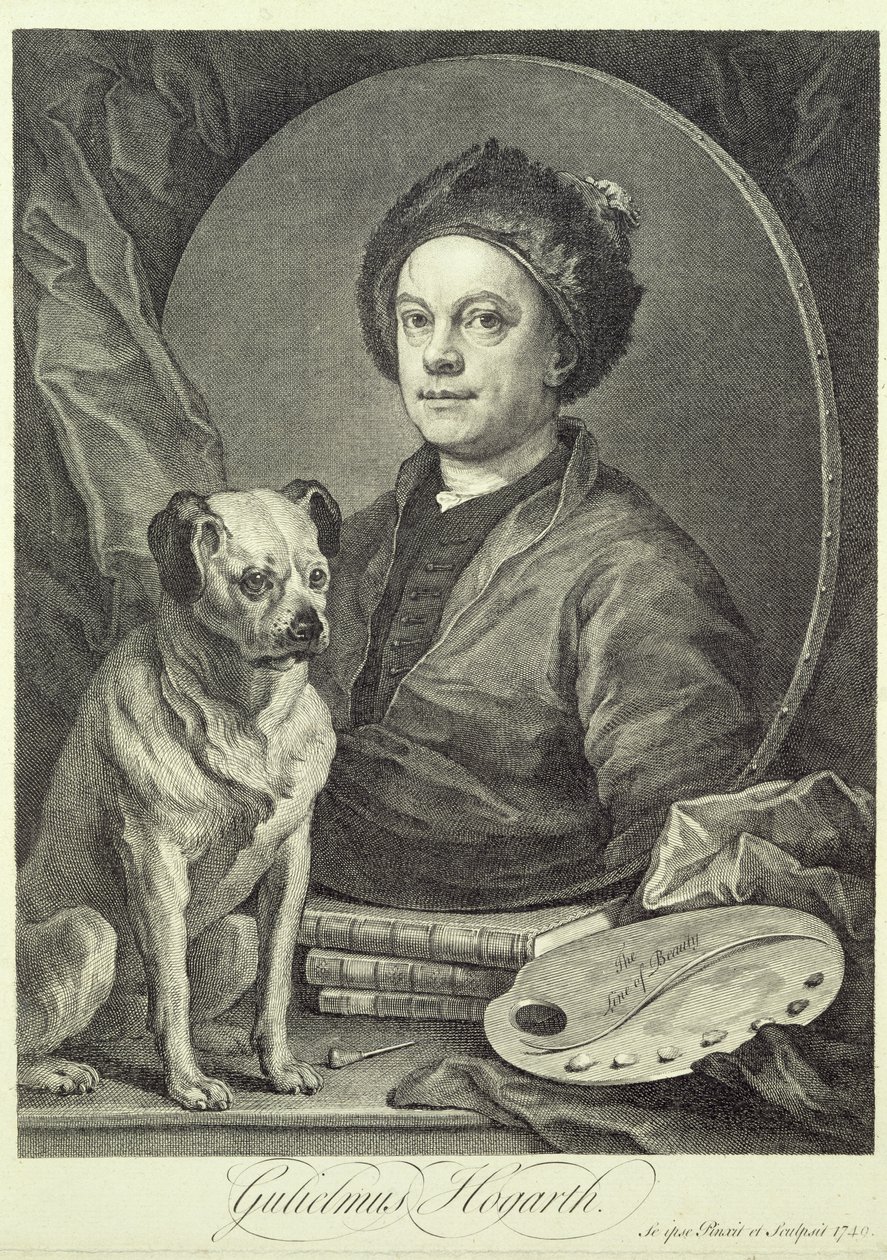 Önarckép, 1749 alkotó: William Hogarth