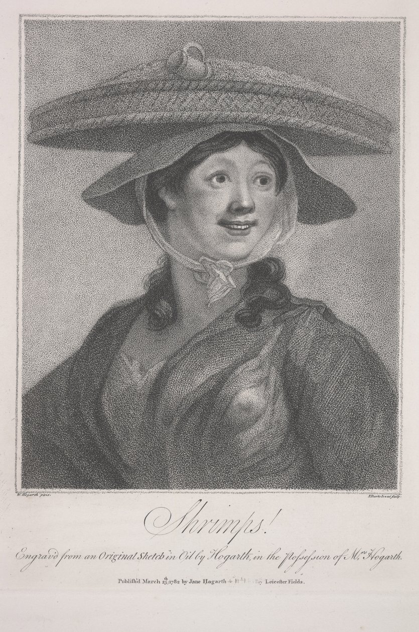 Garnélarák! alkotó: William Hogarth