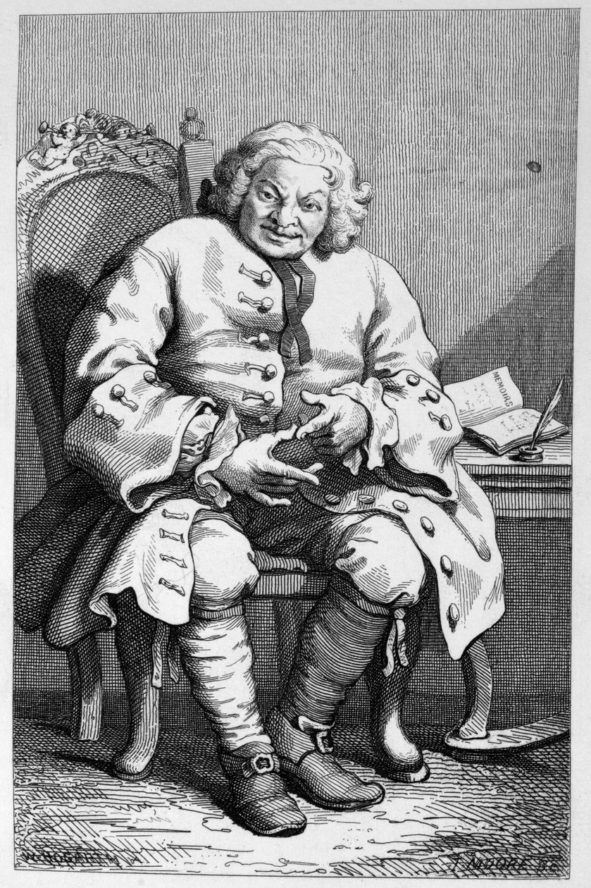 Simon Lord Lovat alkotó: William Hogarth