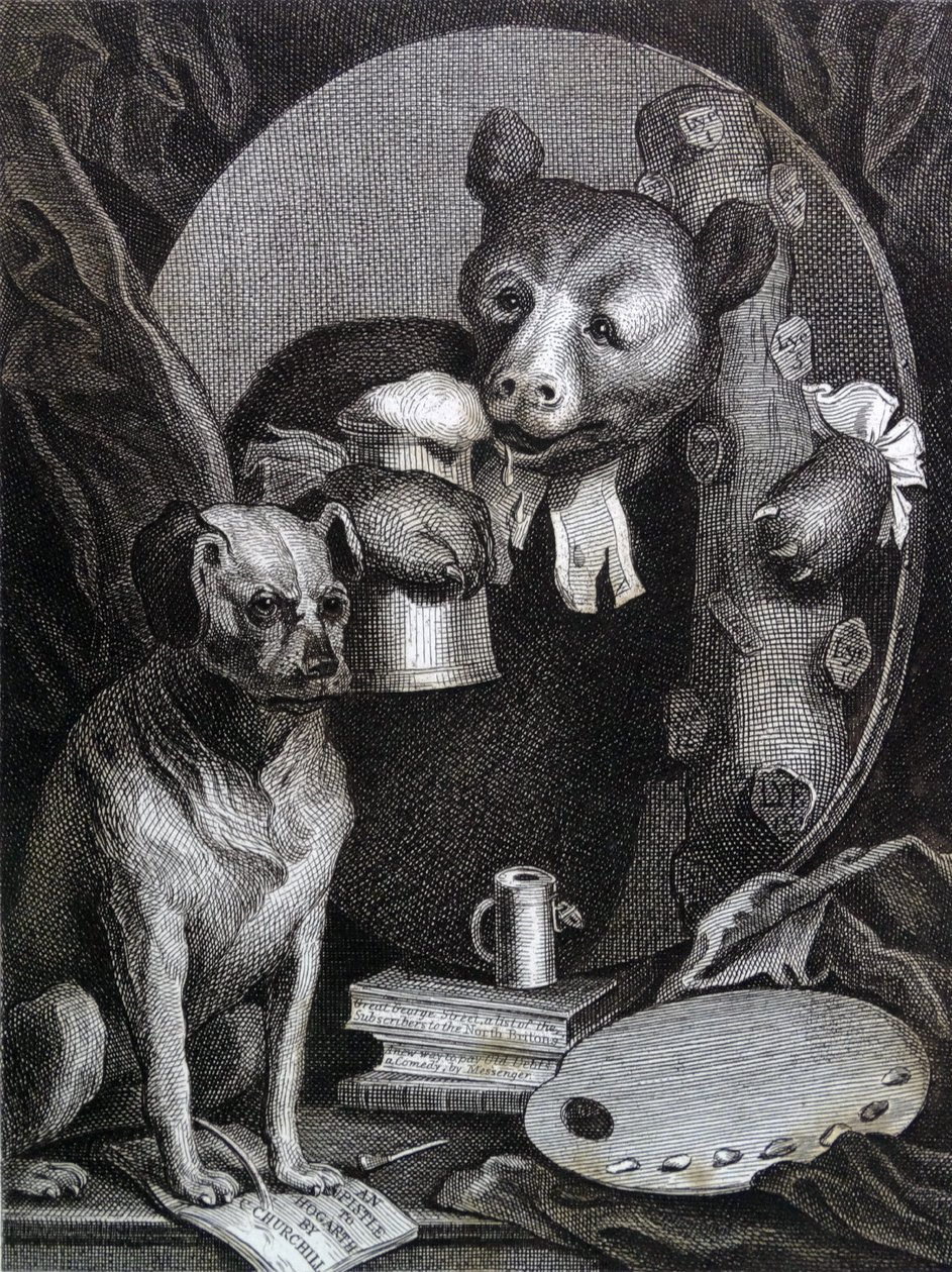 The Bruiser alkotó: William Hogarth