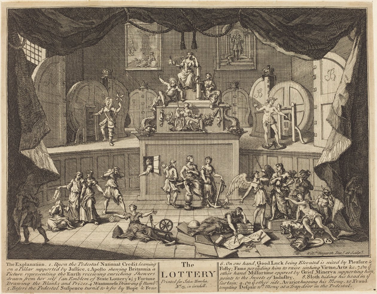 A lottó alkotó: William Hogarth