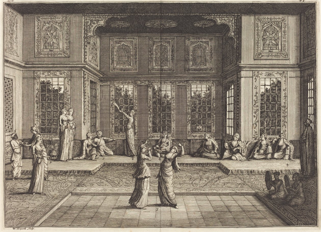 A szeráj alkotó: William Hogarth