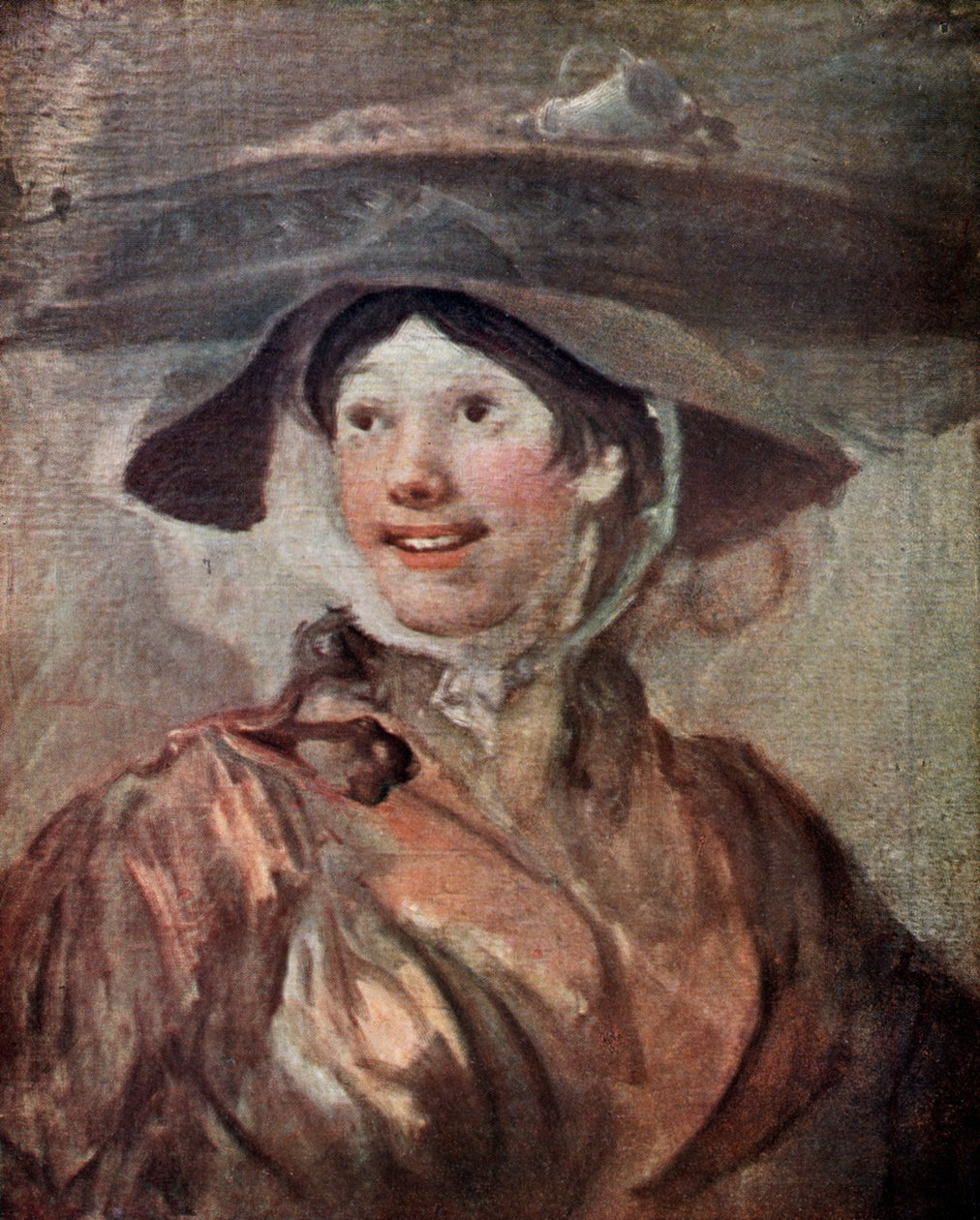 A garnélarák lány, 1740-1745, 1910. alkotó: William Hogarth
