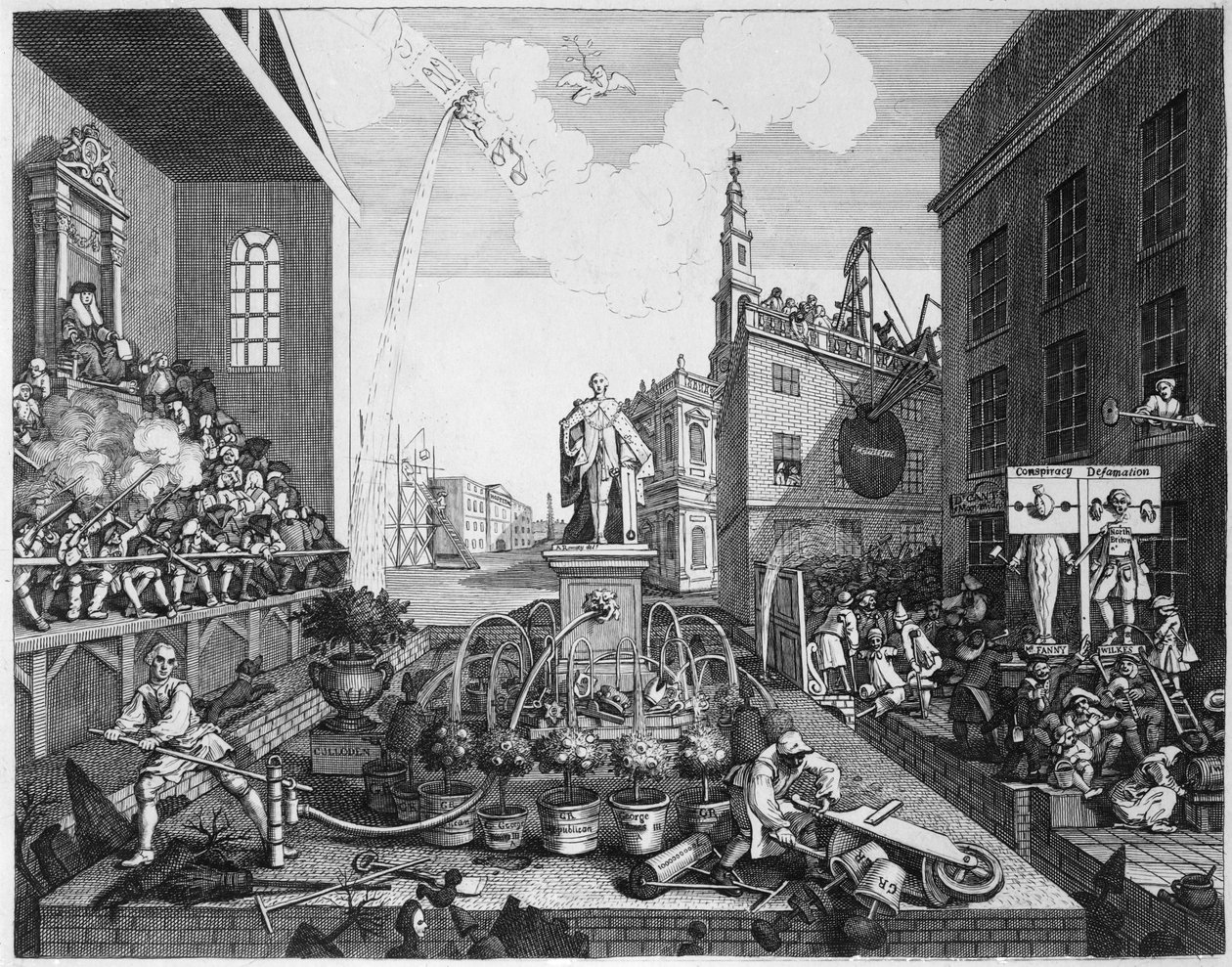 The Times, II. tábla alkotó: William Hogarth