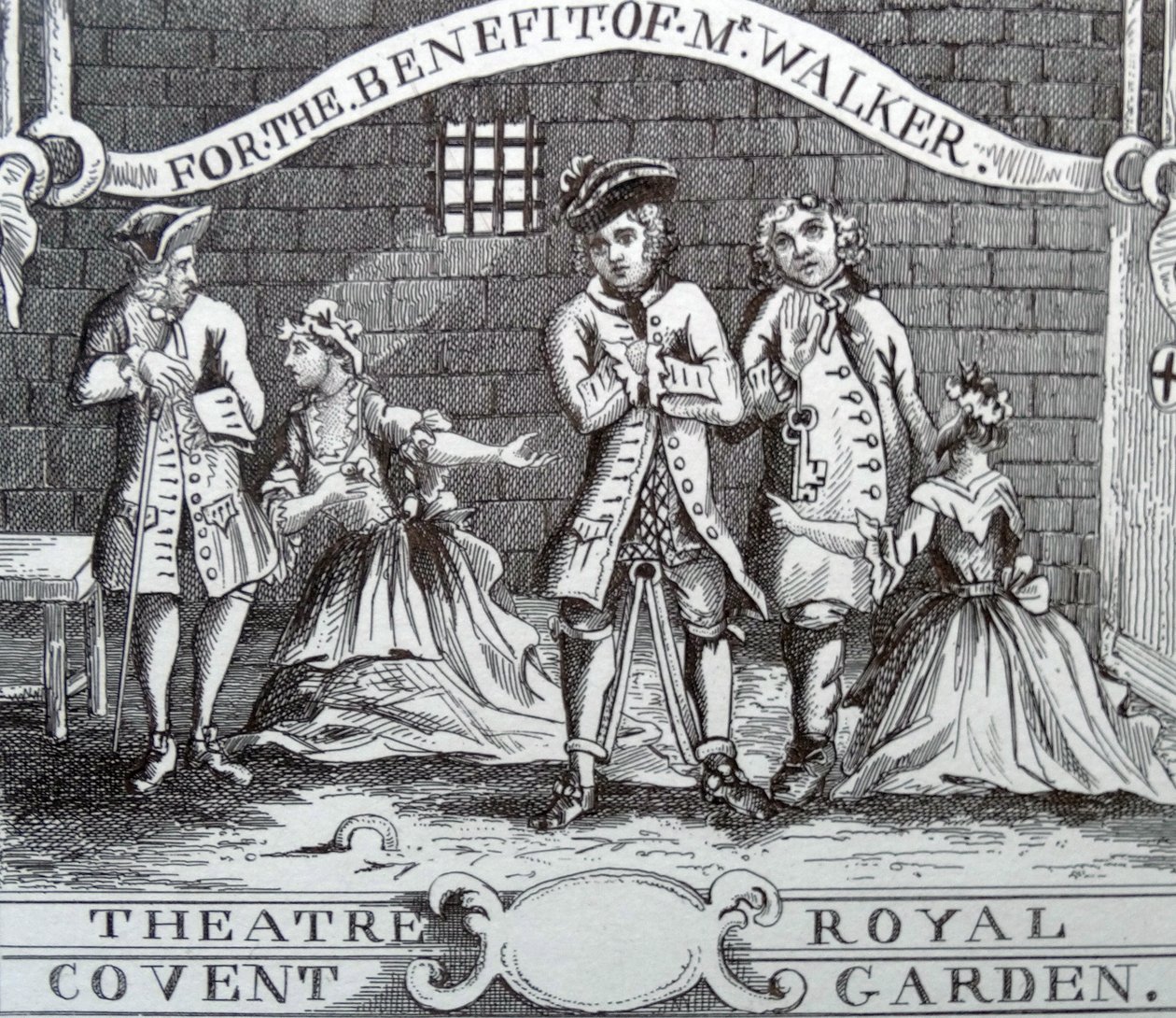 Jegy a színházba alkotó: William Hogarth