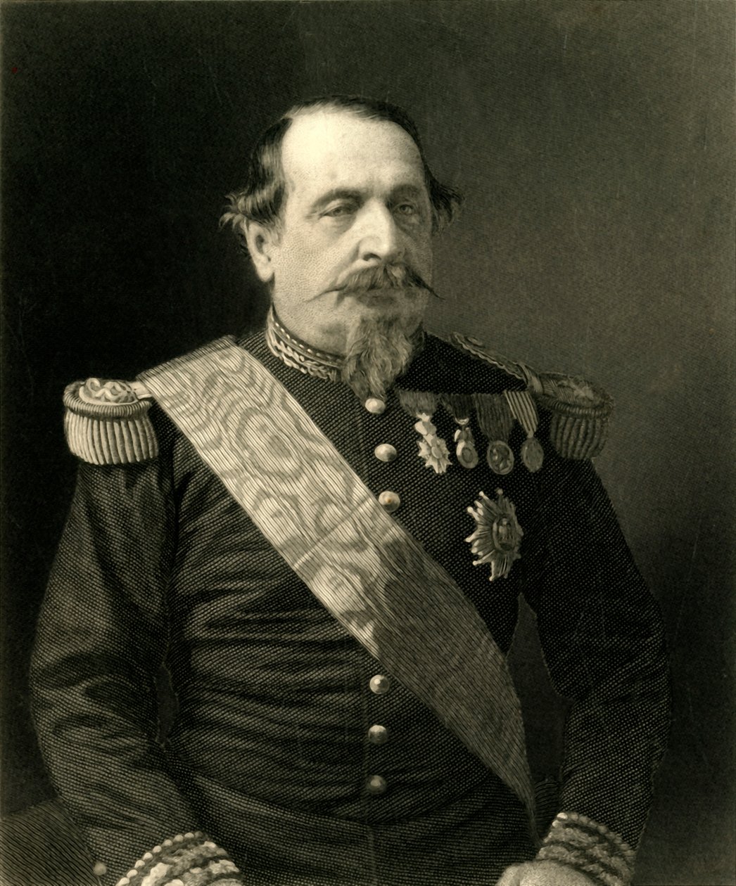 „III. Napóleon”, 1872. alkotó: William Holl