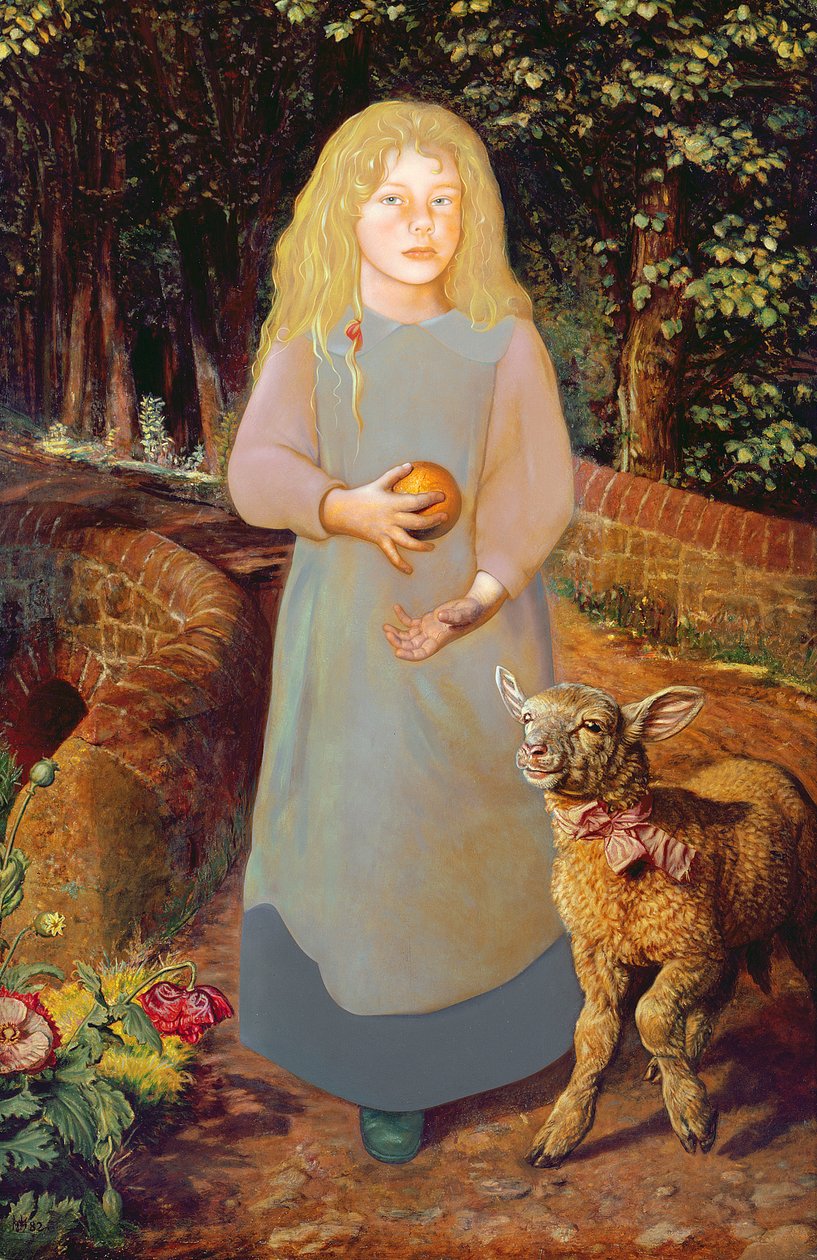Miss Flamborough alkotó: William Holman Hunt