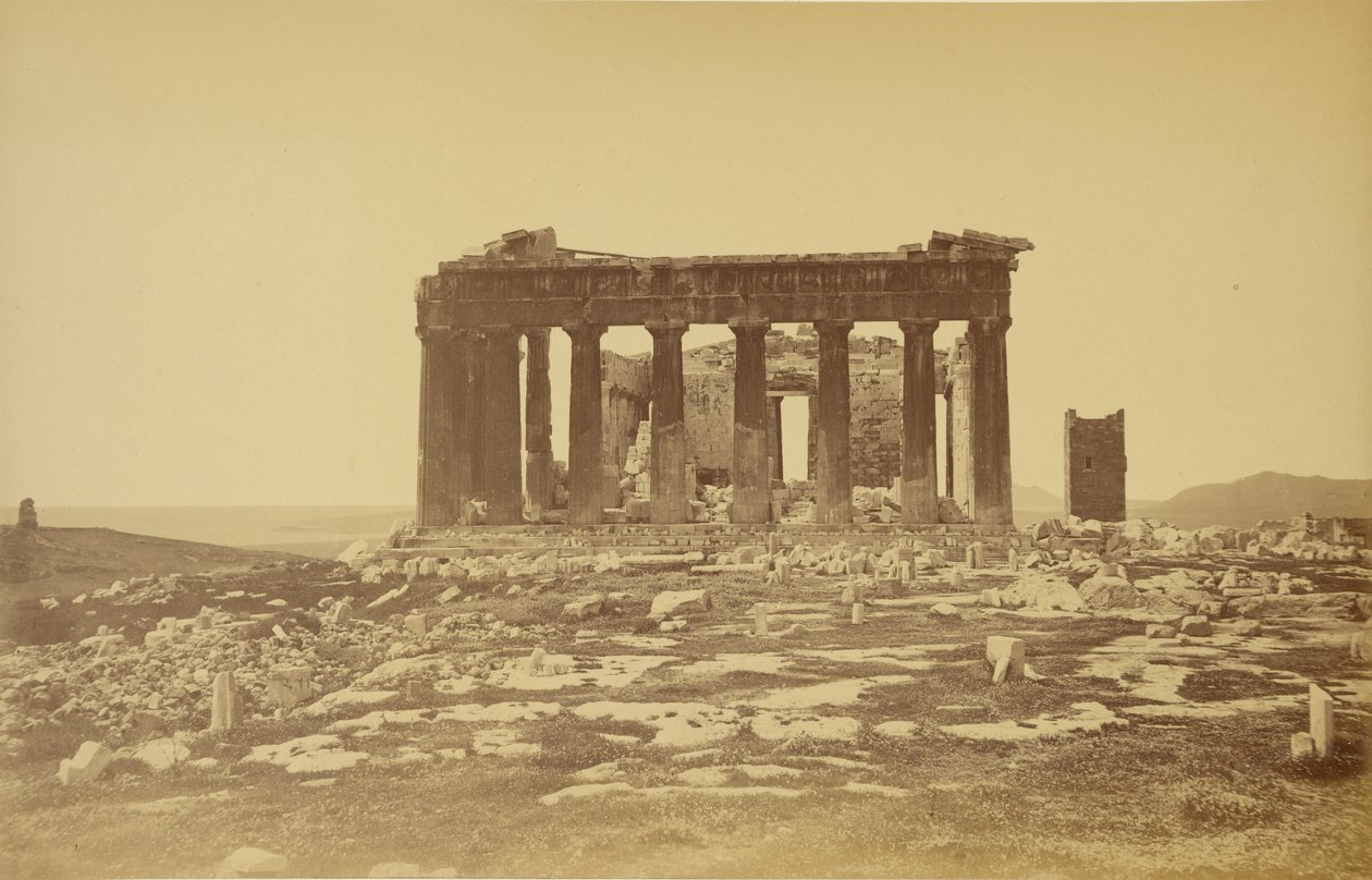 Parthenon, face orientale. alkotó: William J. Stillman