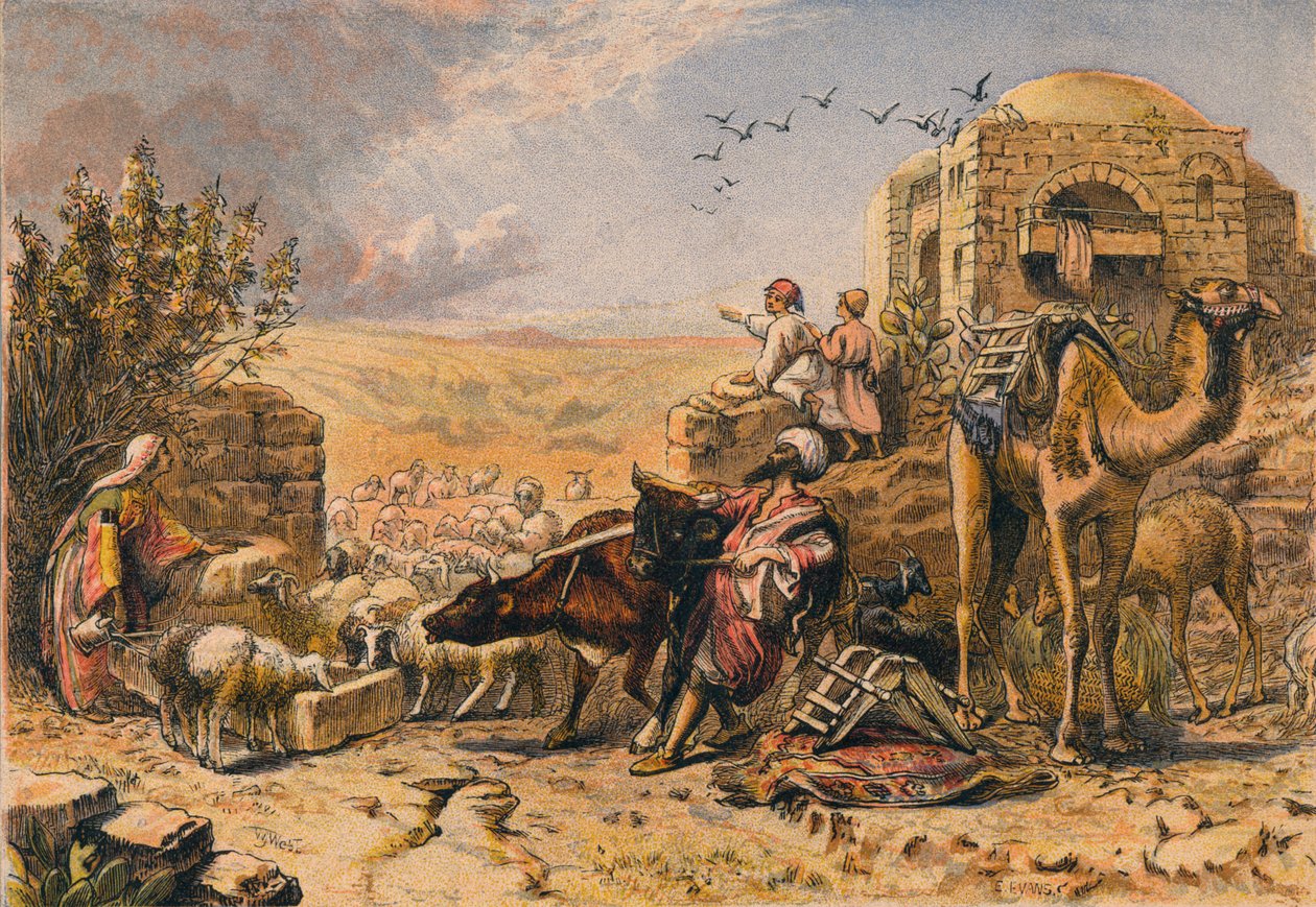 „Az esőfelhő”, 19. század közepe. alkotó: William J Webb