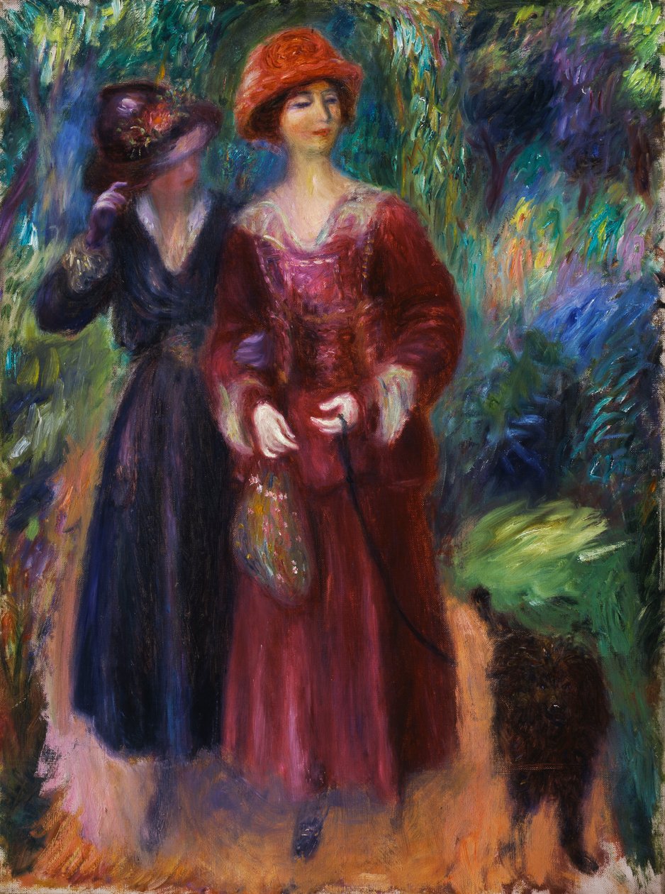 Séta a parkban alkotó: William James Glackens