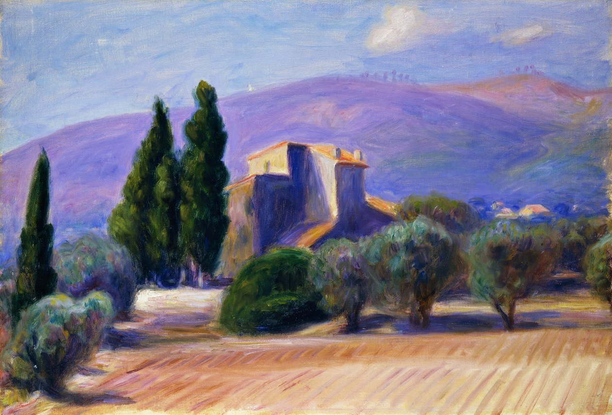 Farm House Provence-ban alkotó: William James Glackens