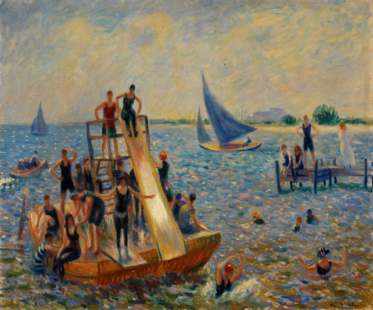A Tutaj alkotó: William James Glackens