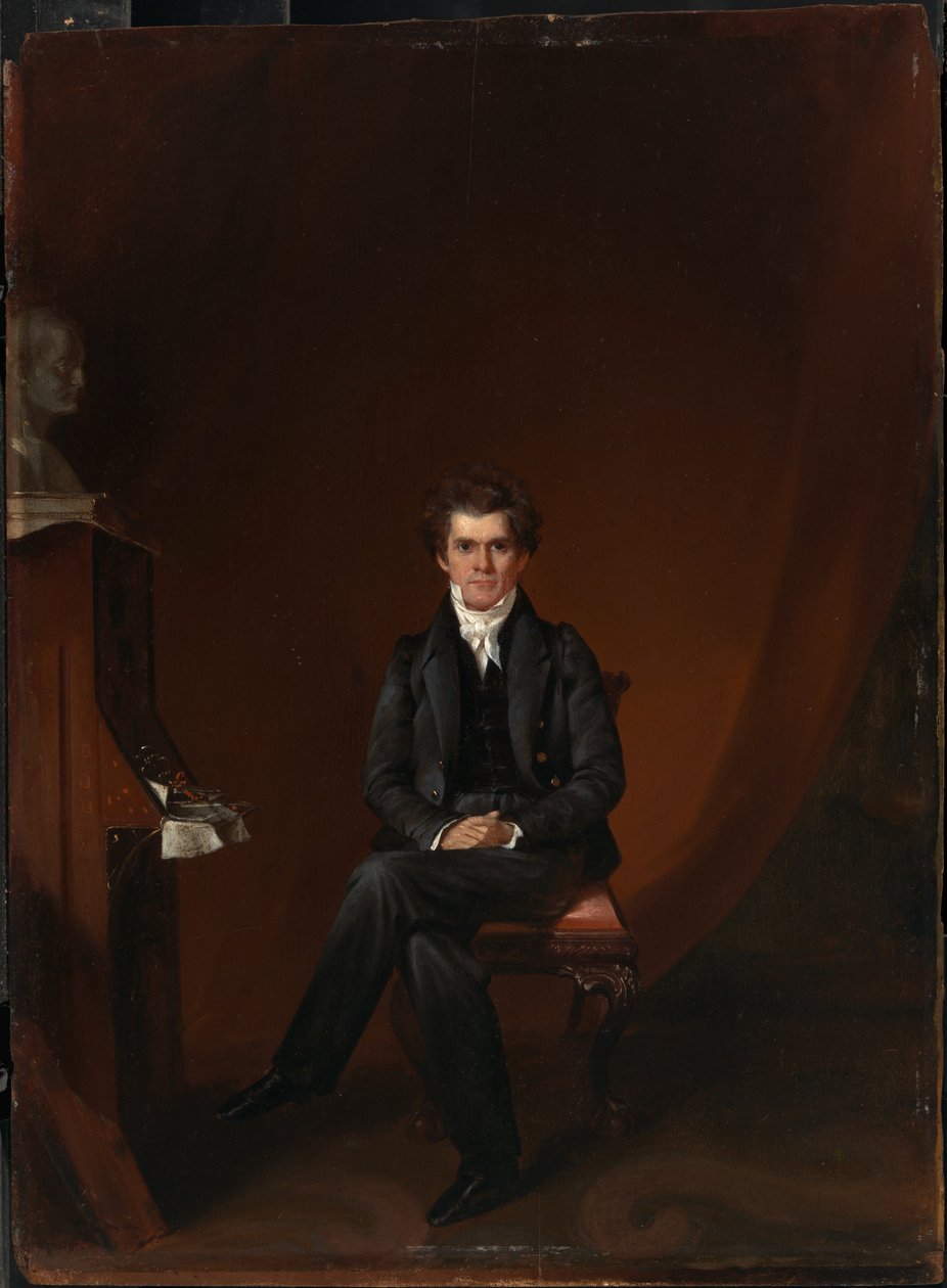 John Caldwell Calhoun, c. 1832. alkotó: William James Hubard