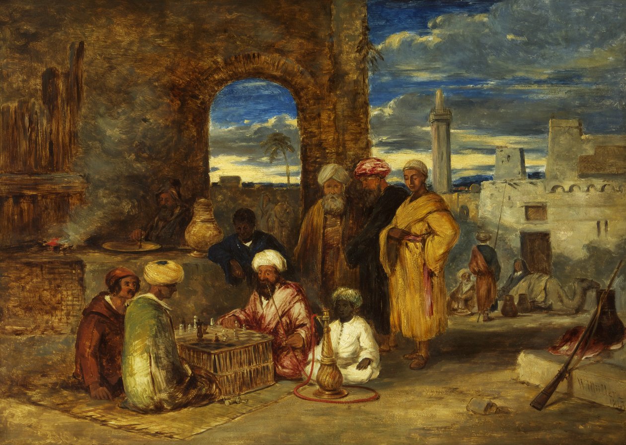 Arabok sakkoznak alkotó: William James Muller