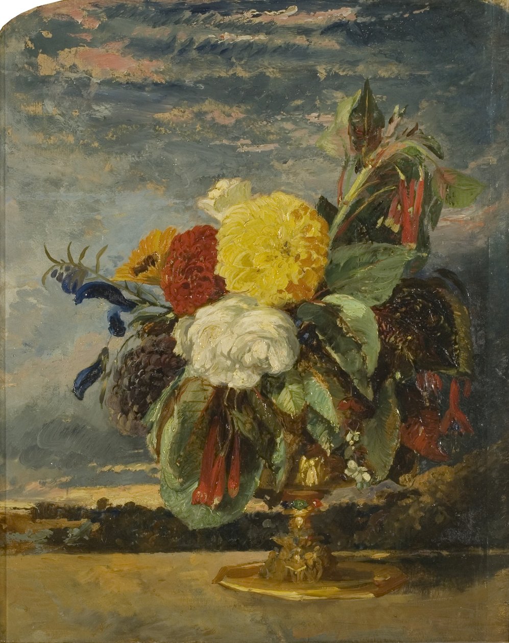 Virágdarab alkotó: William James Muller