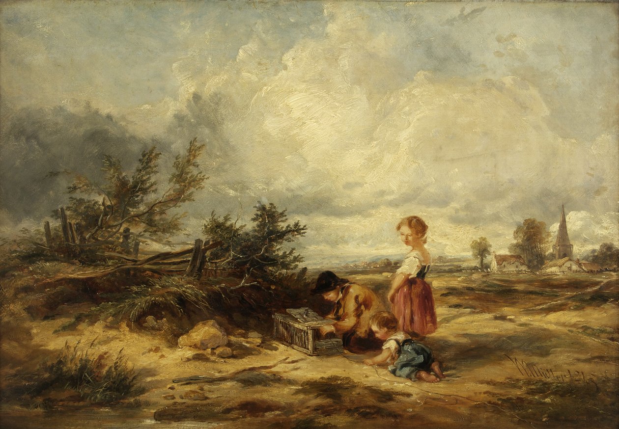 Hampstead Heath, a madárcsapda alkotó: William James Muller