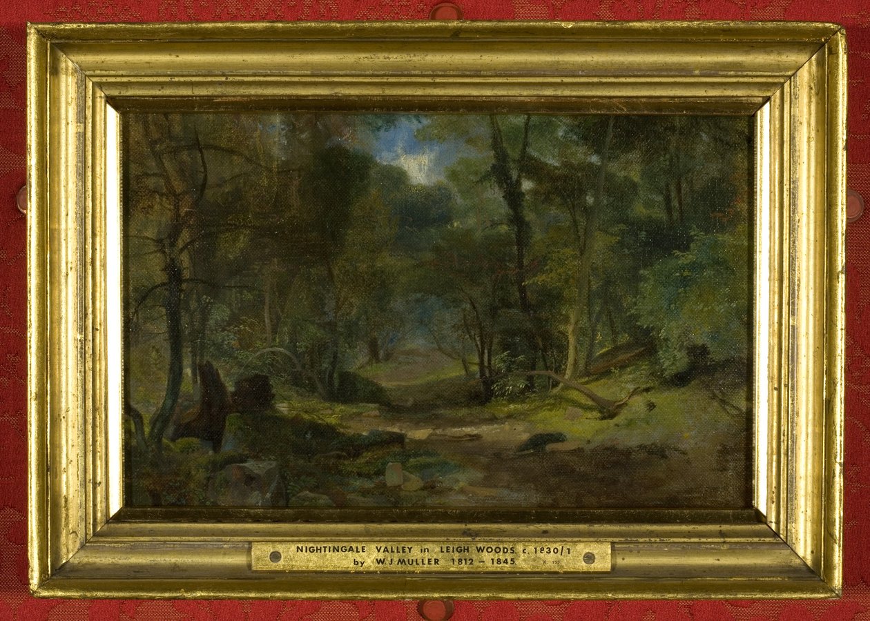 Nightingale Valley, 1831 körül (olaj, vászon) alkotó: William James Muller