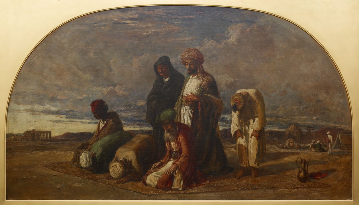Imák a sivatagban, 1840-1849. alkotó: William James Muller