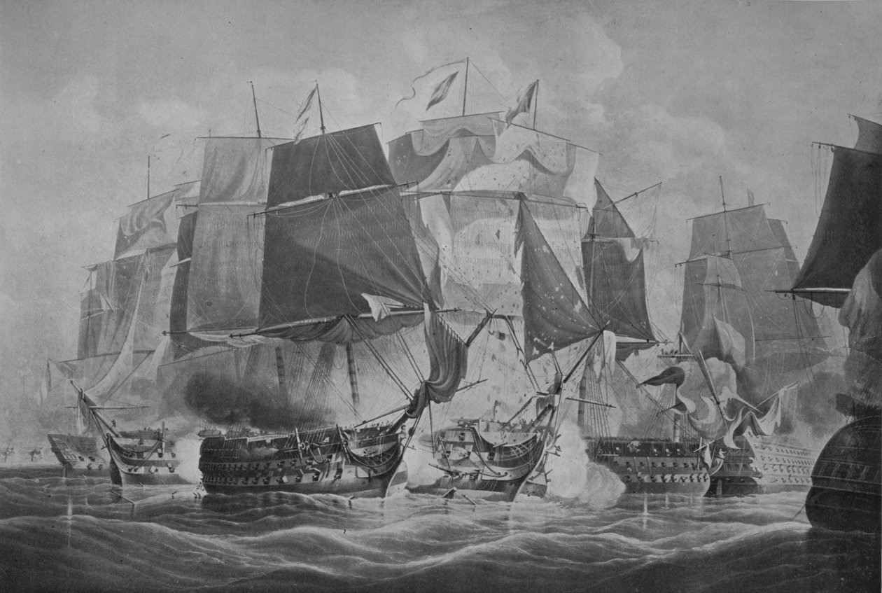 Trafalgar, c1806 alkotó: William John Huggins
