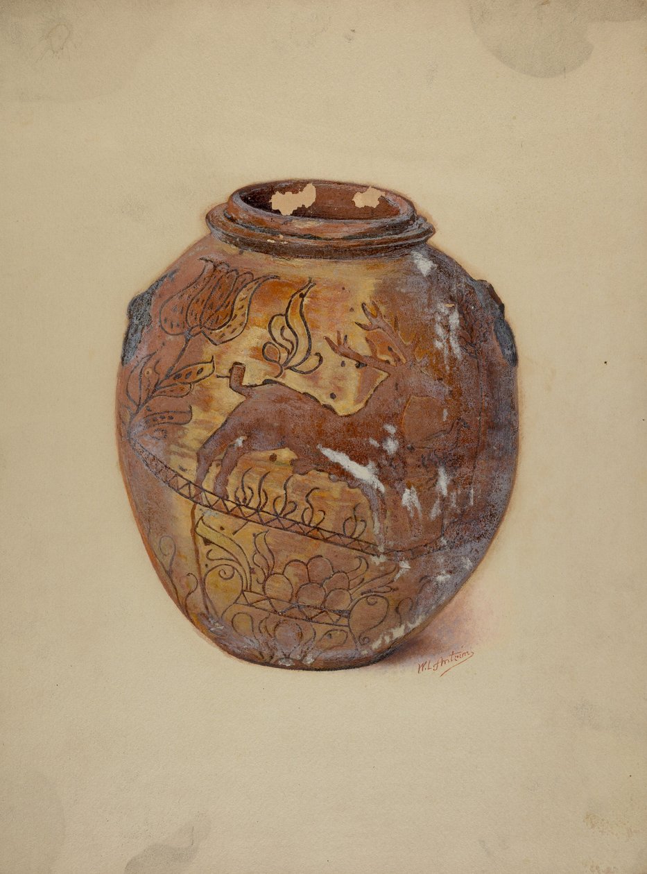 Pa. Német Jar, c. 1937. alkotó: William L Antrim