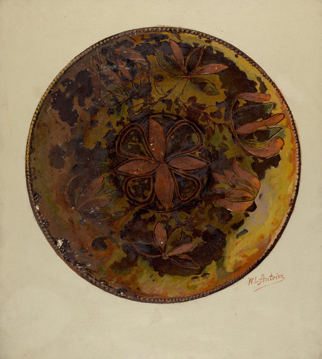 Pa. Német Tábla, c. 1937. alkotó: William L Antrim