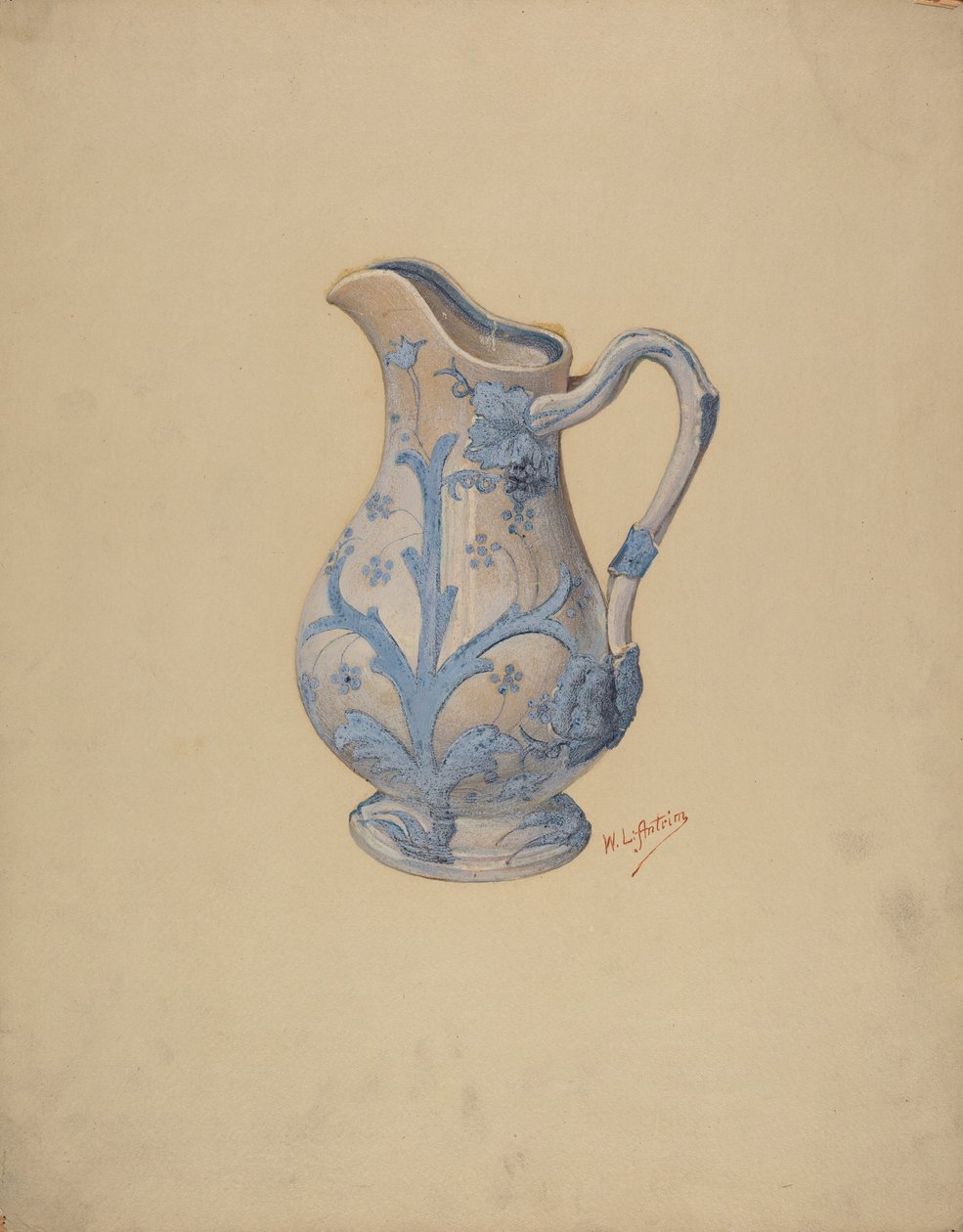 Kancsó, c. 1937. alkotó: William L Antrim