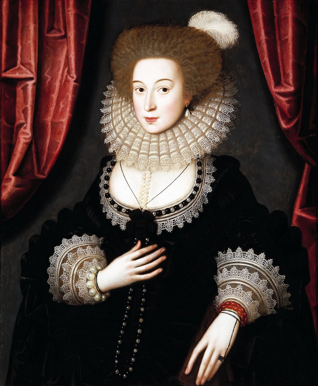 Mary Radclyffe portréja alkotó: William Larkin