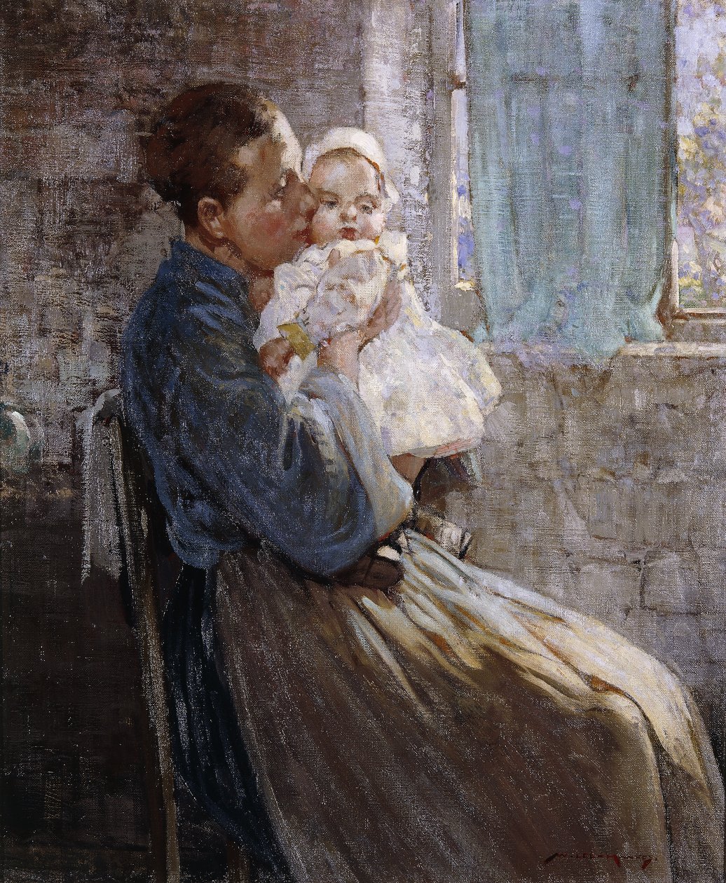 Anya és gyermek alkotó: William Lee Hankey