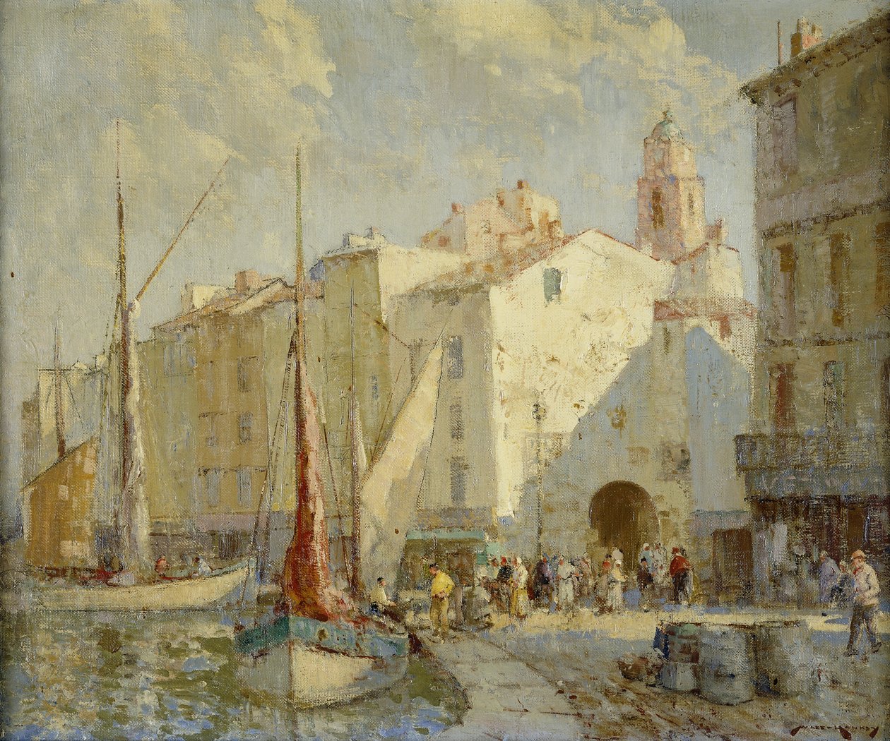 St. Tropez alkotó: William Lee Hankey