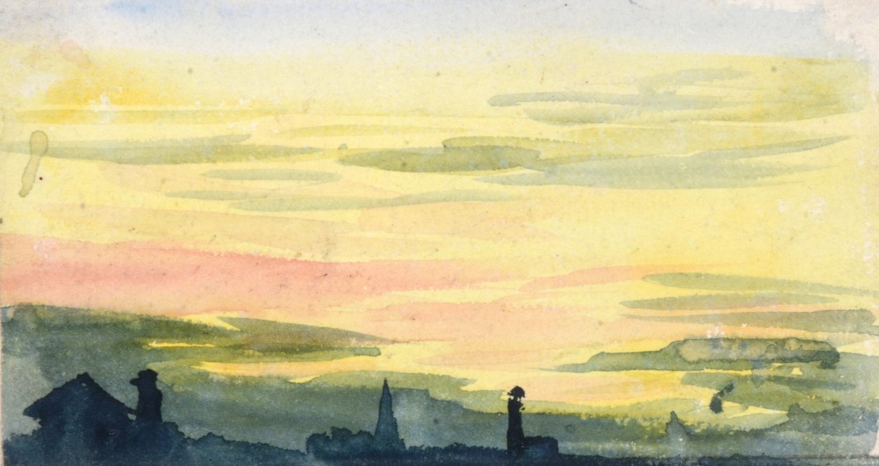 Naplemente alkotó: William Lionel Wyllie