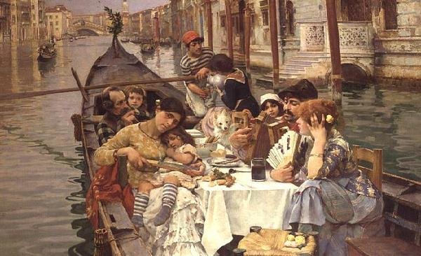 Egy velencei Al Fresco alkotó: William Logsdail