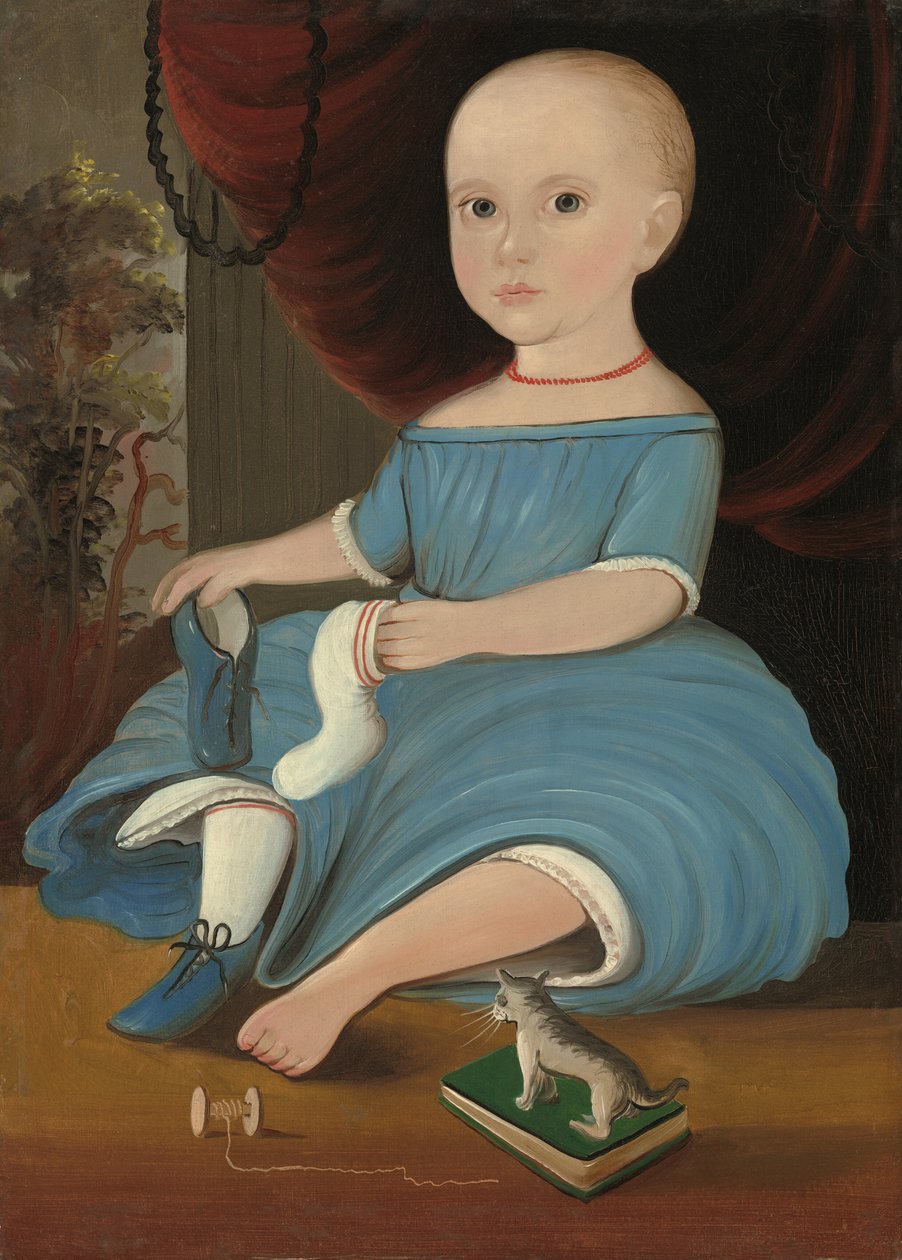 Baba kékben alkotó: William Matthew Prior