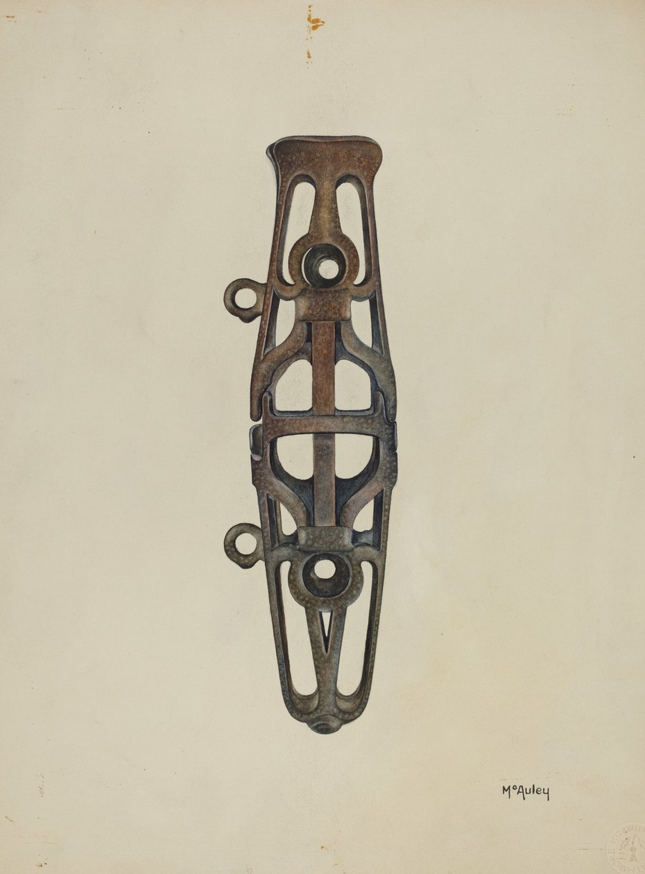 Whip Socket, c. 1937. alkotó: William McAuley