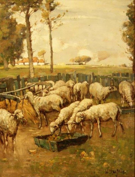 A báránykar alkotó: William McBride