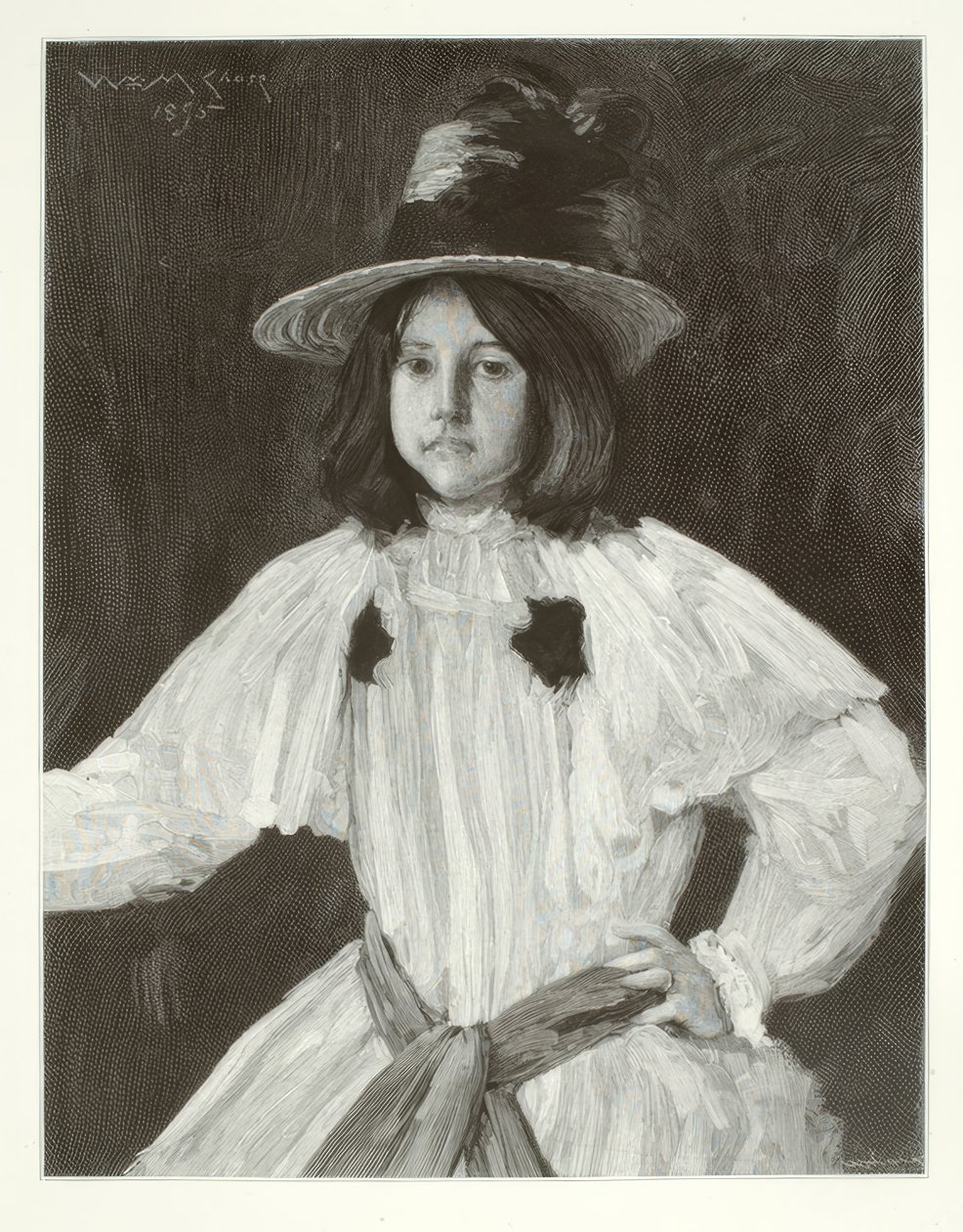 Alice alkotó: William Merritt Chase