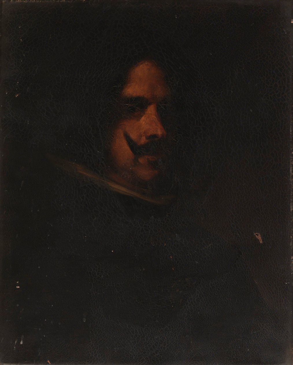 Egy férfi feje alkotó: William Merritt Chase