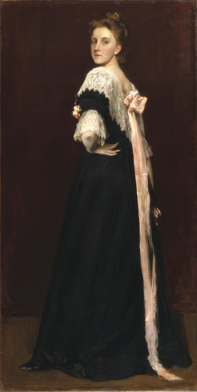 Lydia Field Emmet alkotó: William Merritt Chase