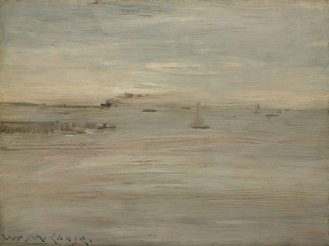 tengerészgyalogos, c. 1888. alkotó: William Merritt Chase