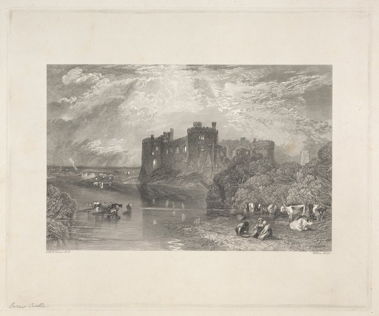Carew kastély, Pembroke alkotó: William Miller