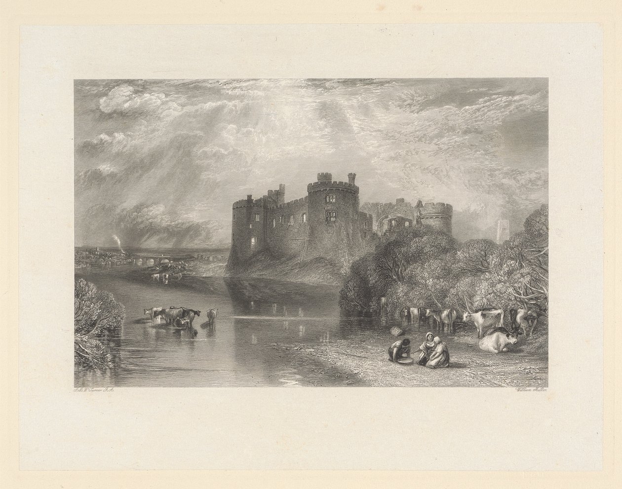 Carew kastély, Pembroke alkotó: William Miller