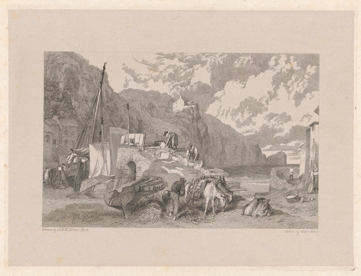 Combe-Martin, Devonshire alkotó: William Miller