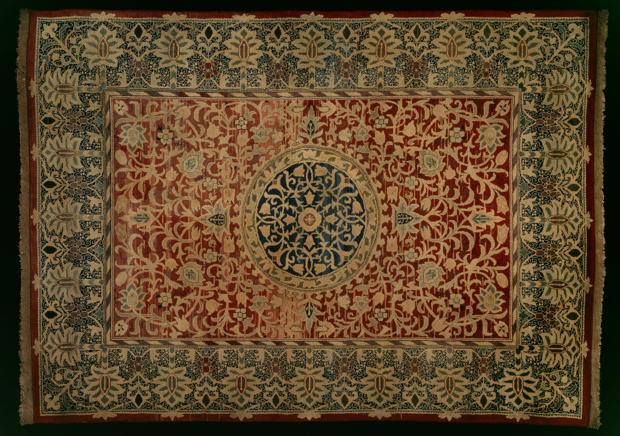Szőnyeg, Wimbledon, 1887. alkotó: William Morris