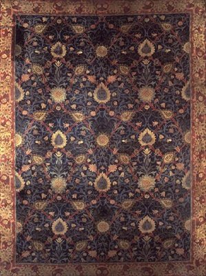 Szőnyegtervezés (textil) alkotó: William Morris