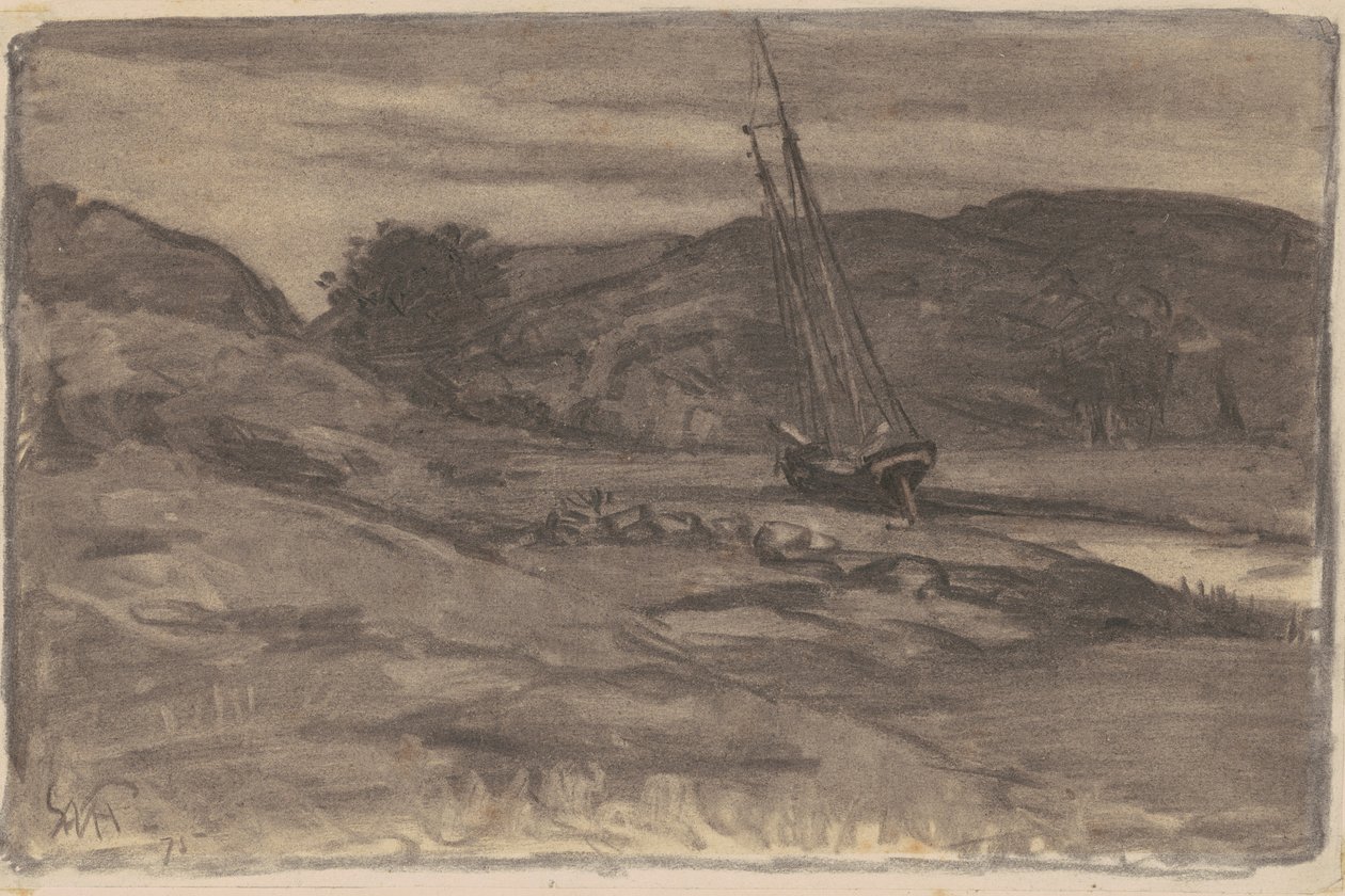 Sodrott, 1875 (szén szőtt papíron) alkotó: William Morris