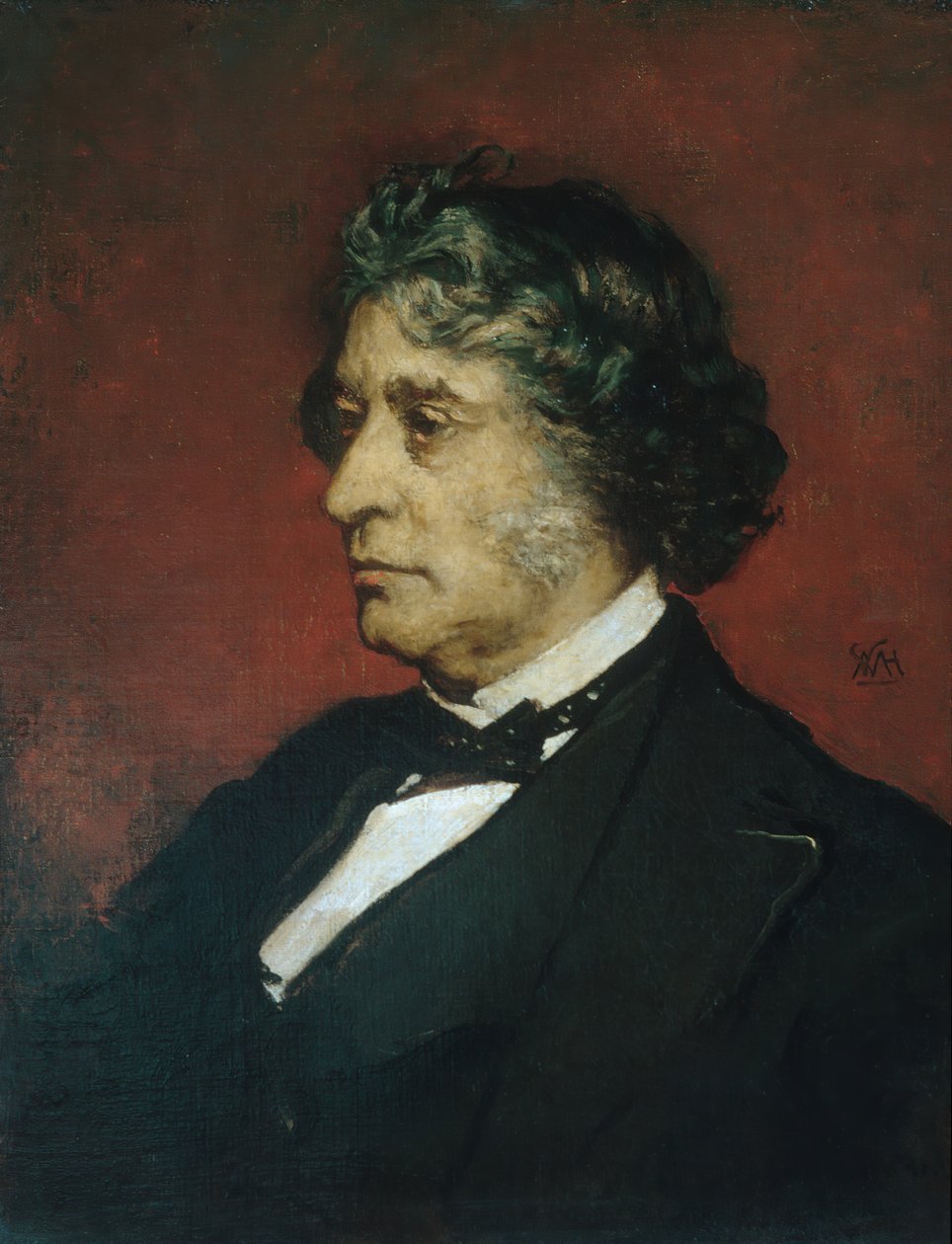 Charles Sumner, 1875. alkotó: William Morris Hunt