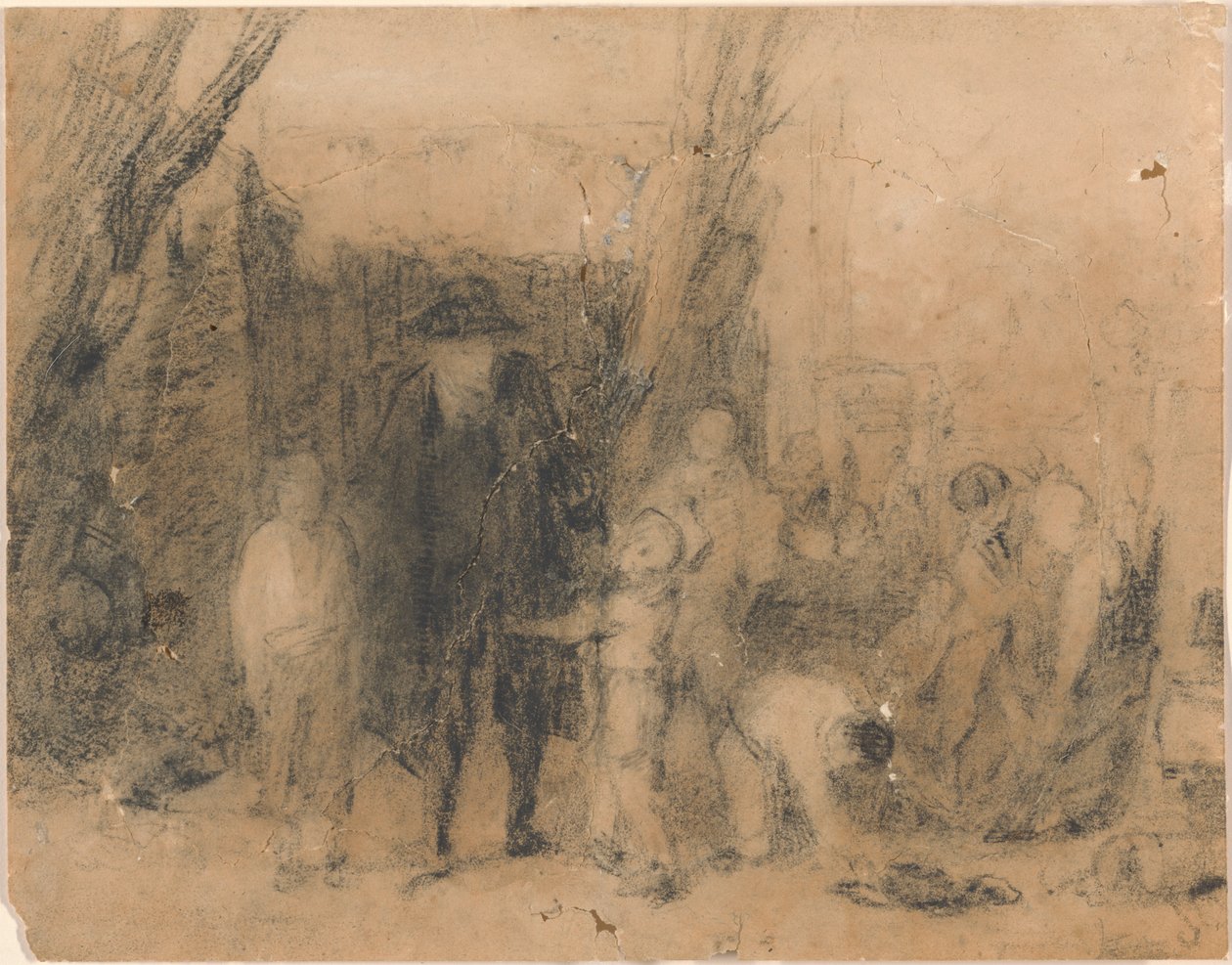 A Harc megszakadt alkotó: William Mulready