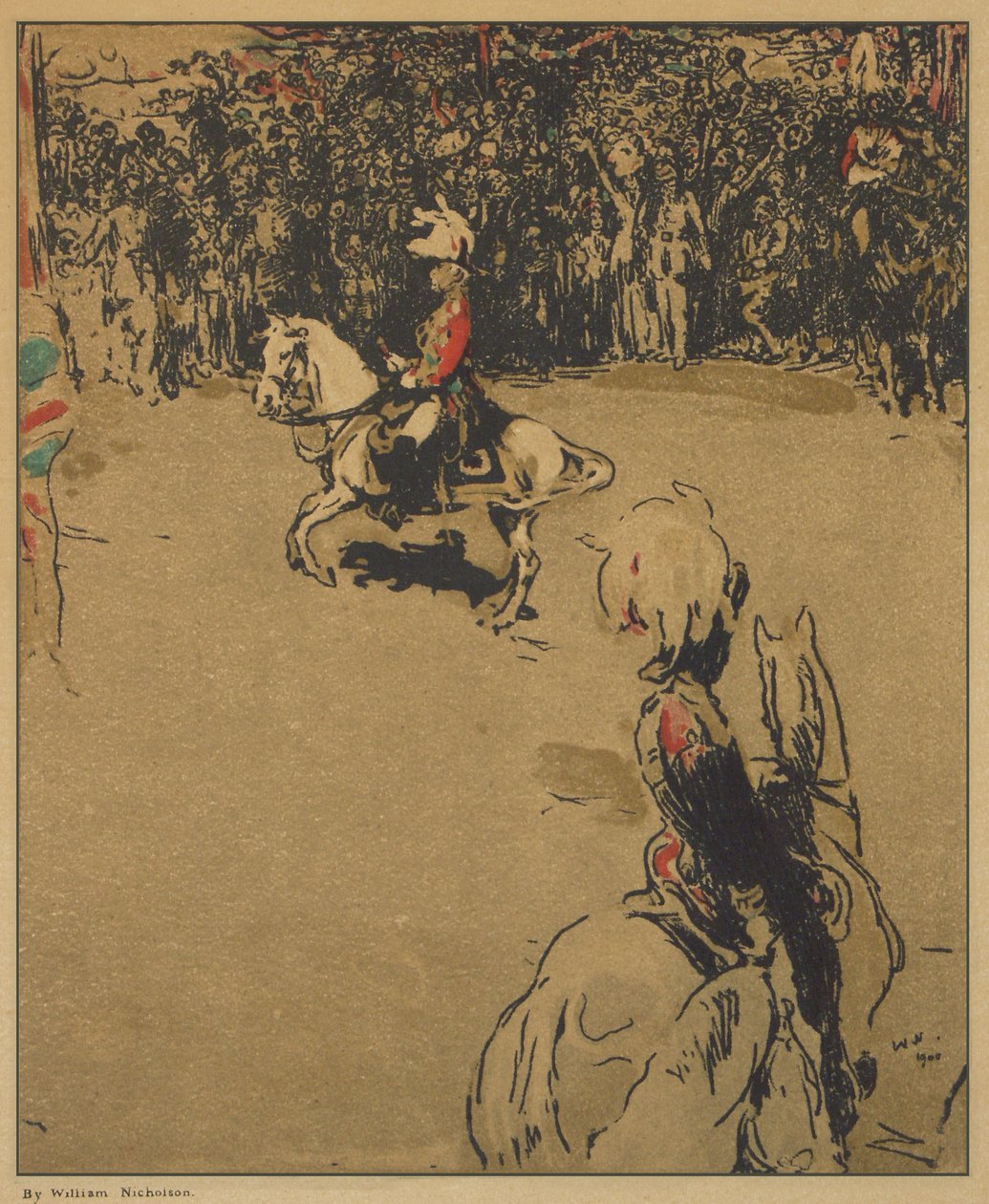 Lord Roberts lóháton alkotó: William Nicholson