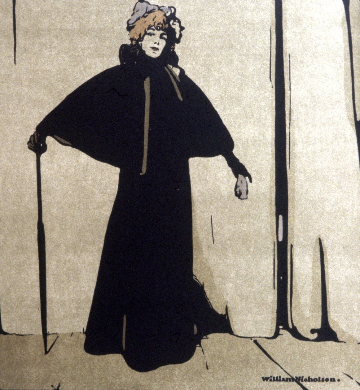 Sarah Bernhardt (1844-1923) alkotó: William Nicholson